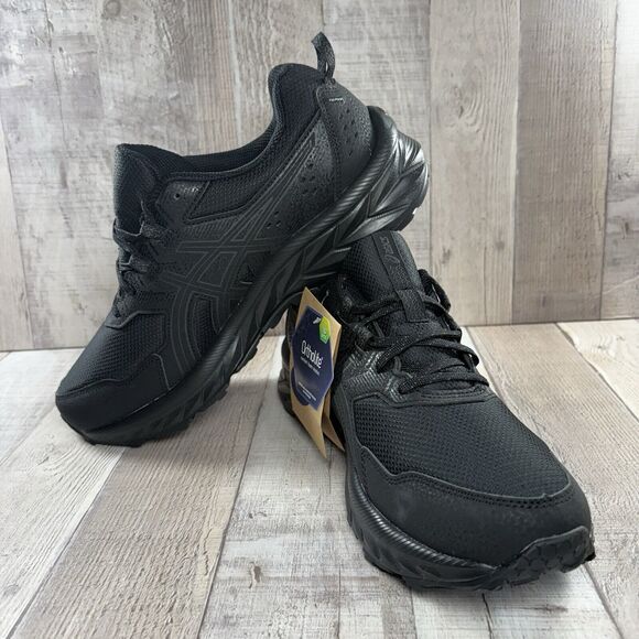 Asics GEL Venture 9 Men's Size 9 Extra Wide Trail Running Shoes Sneakers Black - Picture 2 of 13